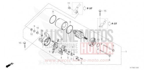 STARTER MOTOR CRF300LAS de 2025